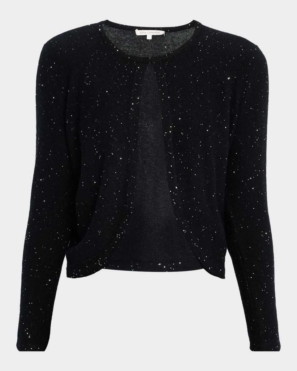Cashmere Blend Sequined Sweater